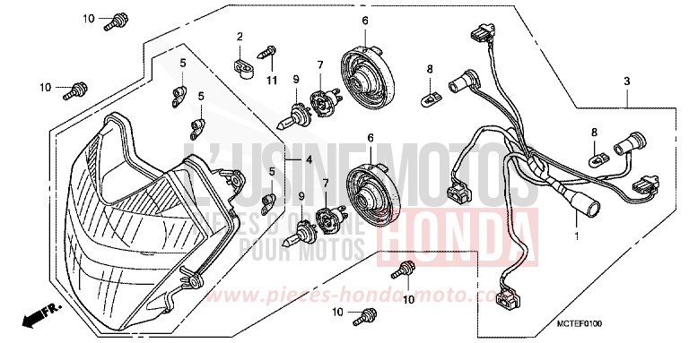 PROJECTEUR de SILVER WING PURE BLACK (NH237) de 2007